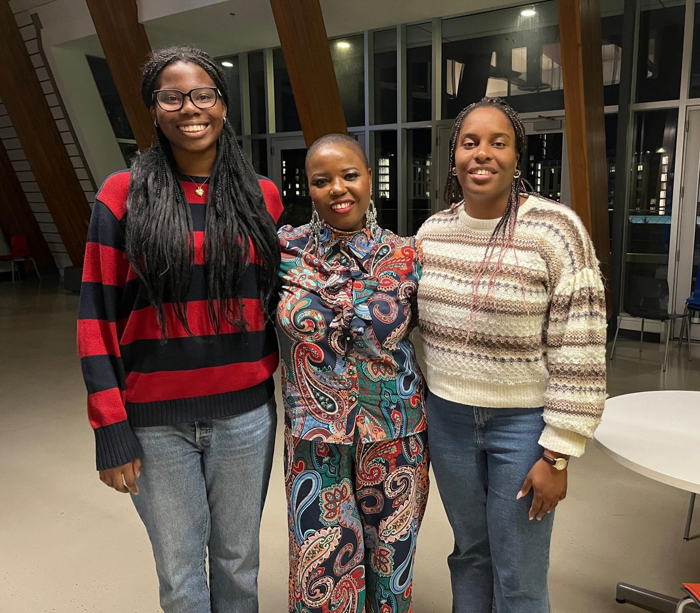 ayodele oloko with mentees